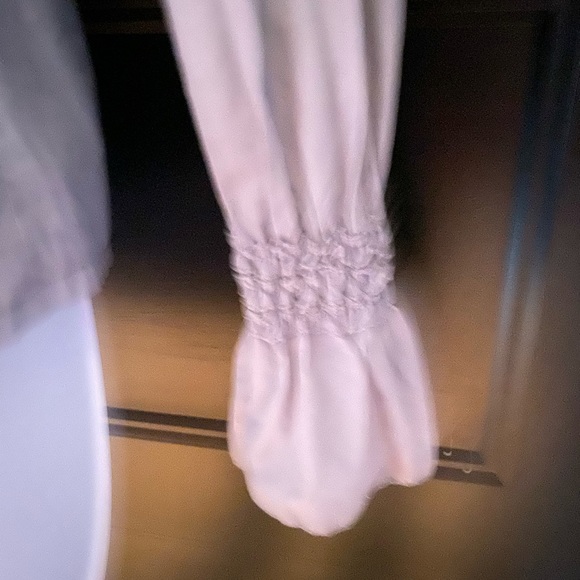 Gray button down blouse - Picture 2 of 4